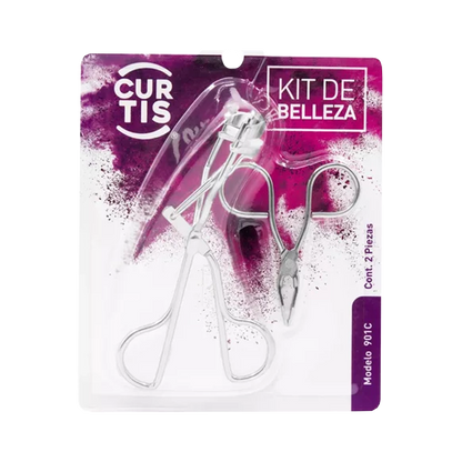 Kit de Belleza de Pinza y Rizador