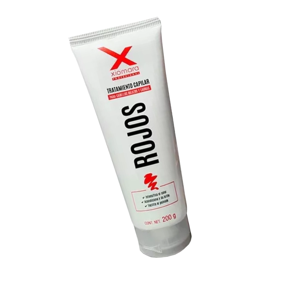 Mascarilla Color Rojizo Caoba 200g
