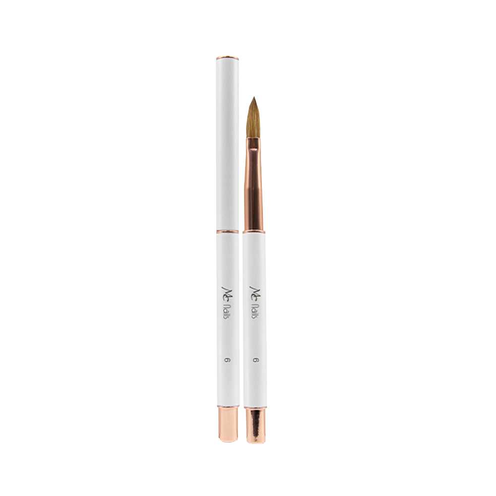 Pincel Kolinsky WHITE PRO para acrílico