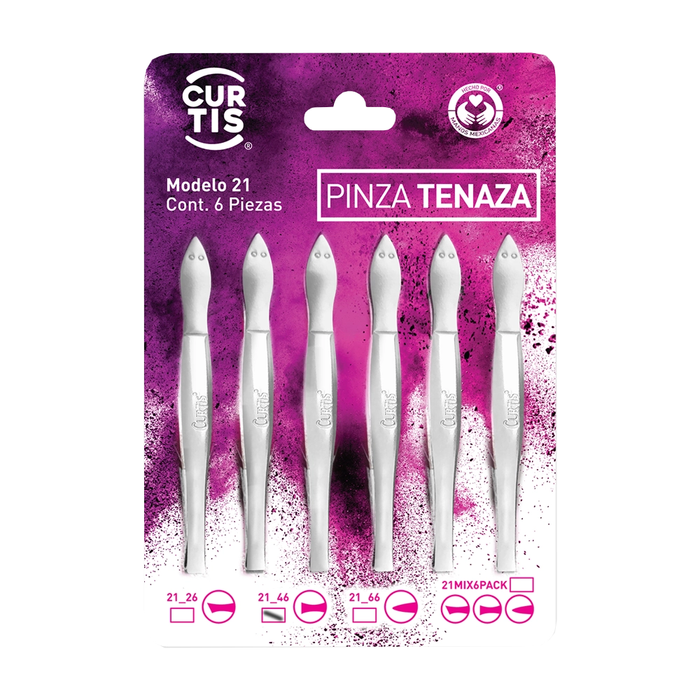 Pinza Tenaza Punta Ancha 6 Piezas