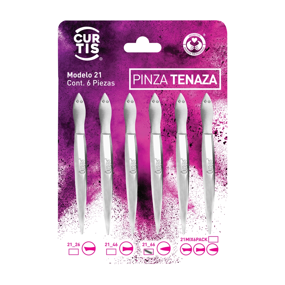 Pinza Tenaza Punta Fina 6 Piezas