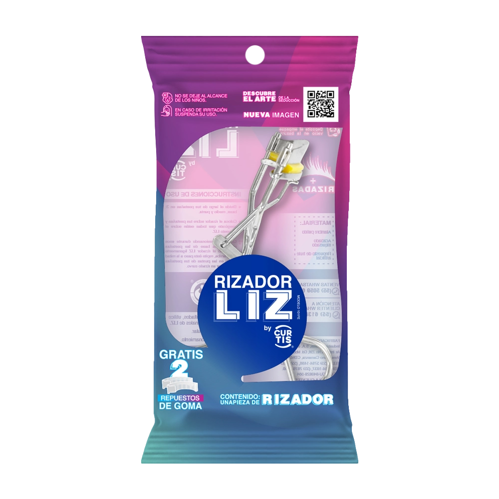 Rizador de Pestañas Liz 101FE + 2 Repuestos