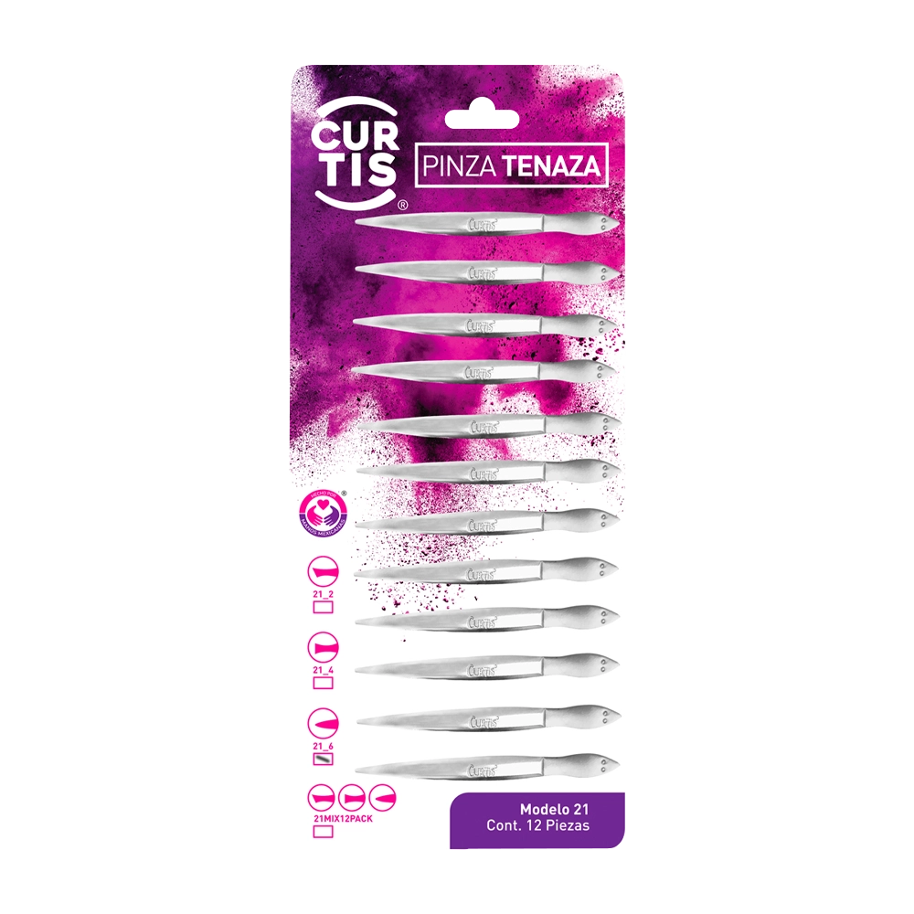 Set Pinza Tenaza Punta Fina 12 piezas