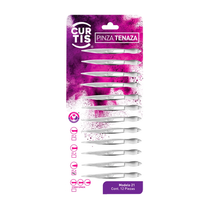 Set Pinza Tenaza Punta Fina 12 piezas