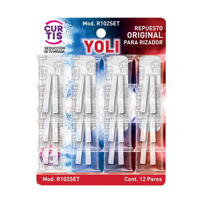 Repuestos para Rizador Yoli R102SET Blanco 12pza