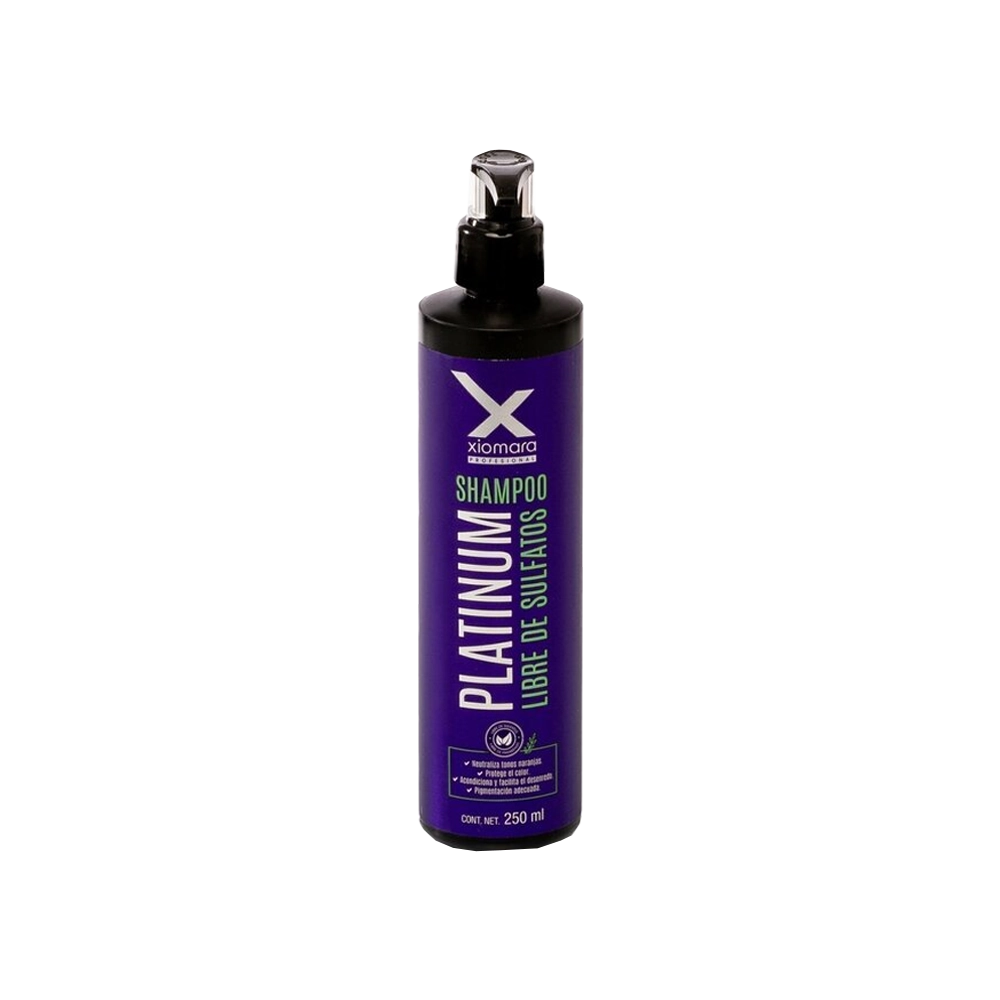 Shampoo Platino Sin Sulfatos 250ml