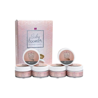 Colección Polvo Acrílico Baby Boomer - 6 Pzas