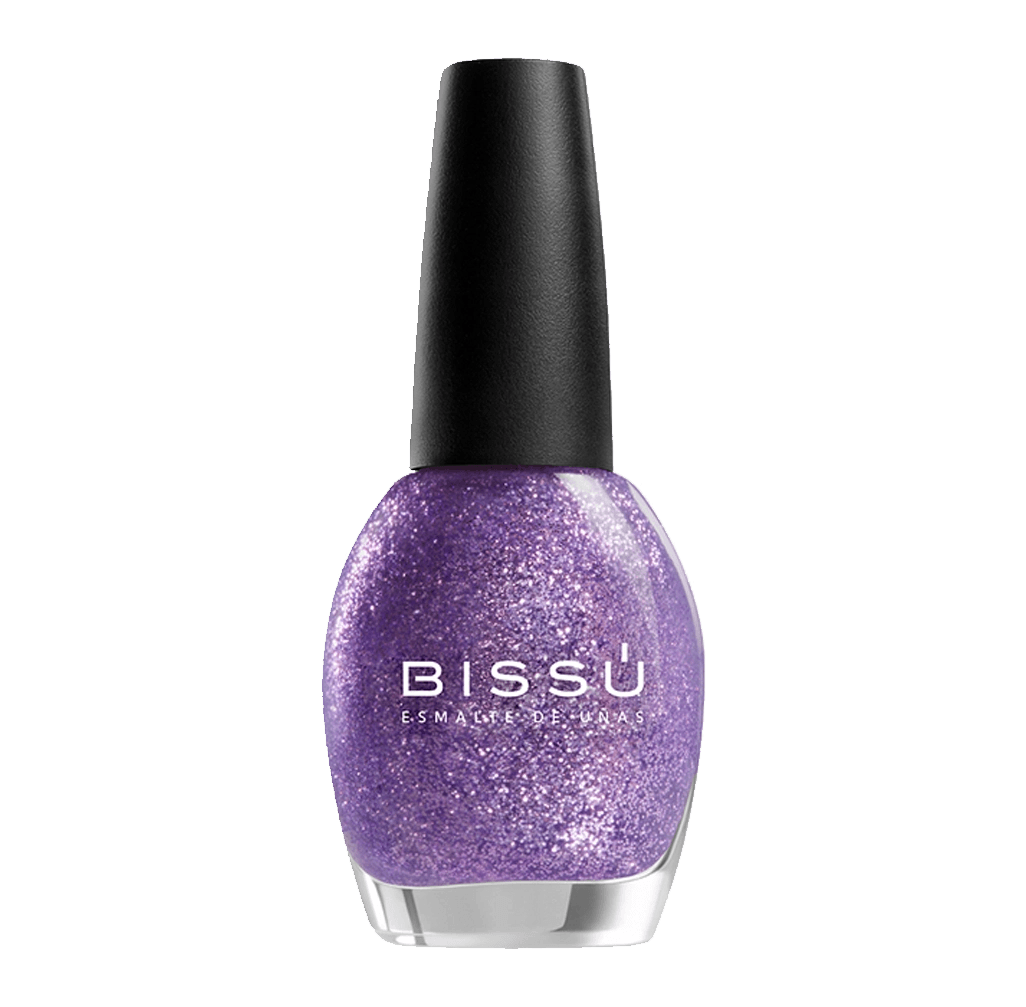 Esmalte con Glitter para uñas