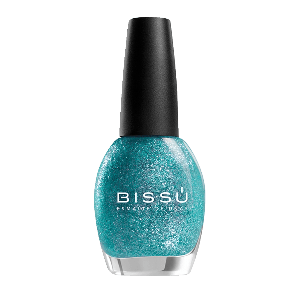 Esmalte con Glitter para uñas