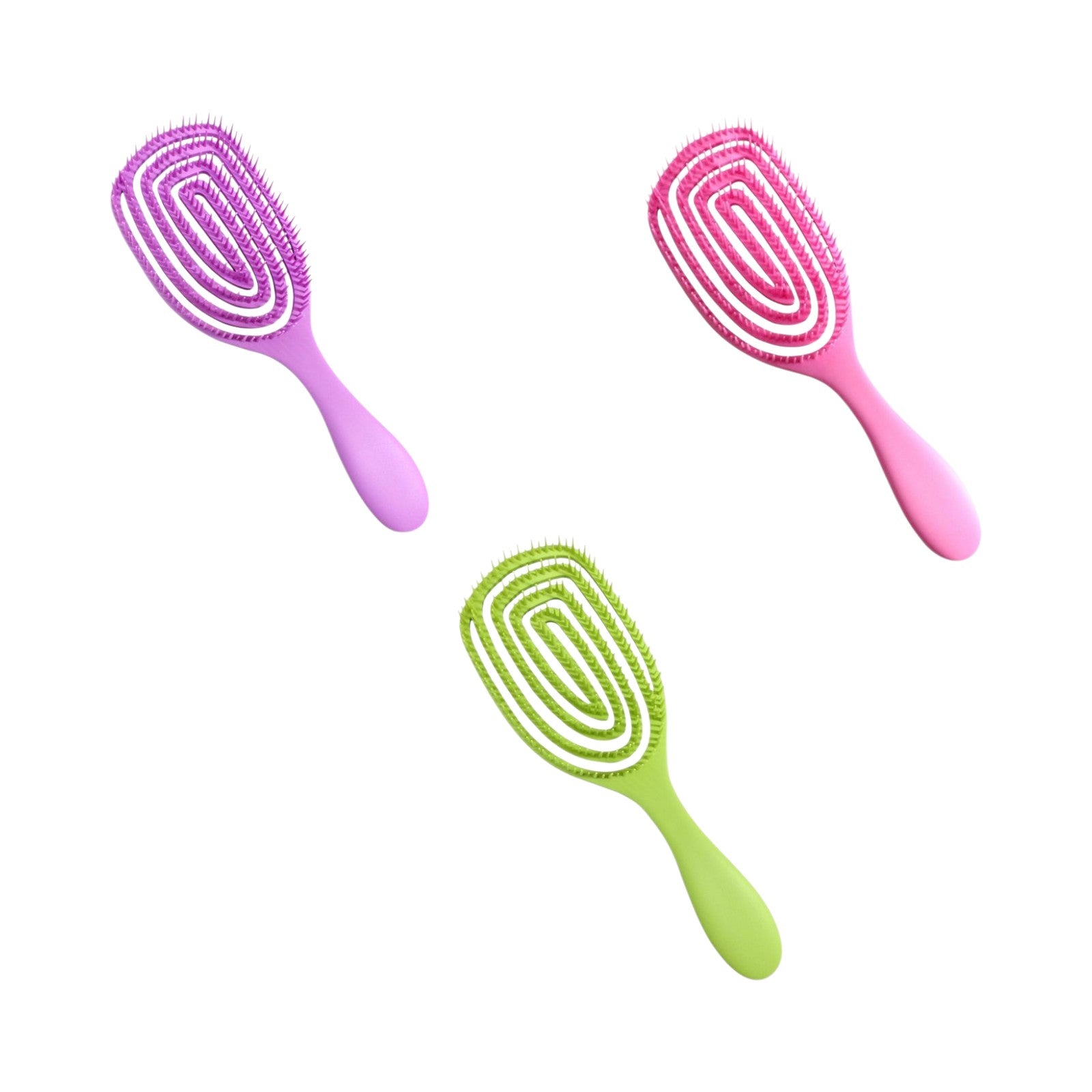Lobo Cepillo para Cabello Diseño Raqueta Laberinto con Aroma(Lavanda,Jazmin,Rosas) Desenredo y Estilizado Profesional Presentación Única