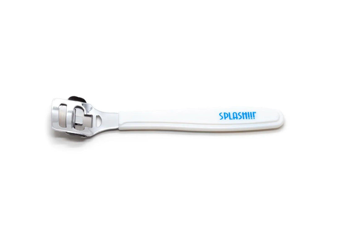 Corta Callos,Acero/Plast,5.5&quot;Bco,Splash