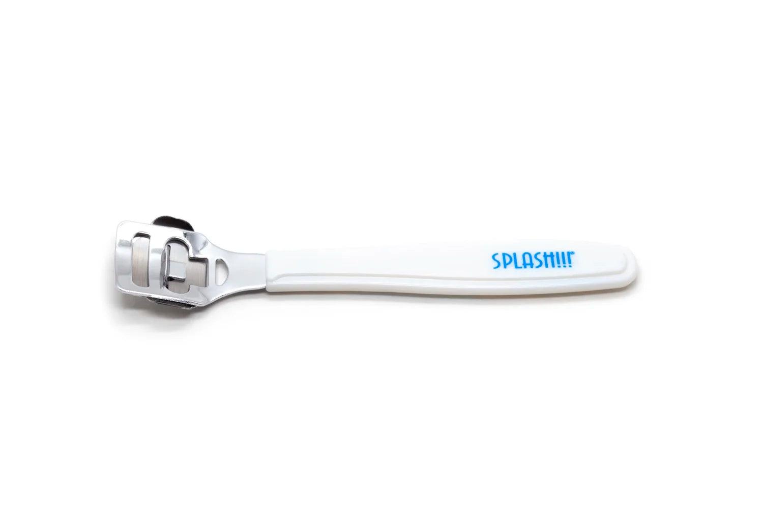 Corta Callos,Acero/Plast,5.5&quot;Bco,Splash