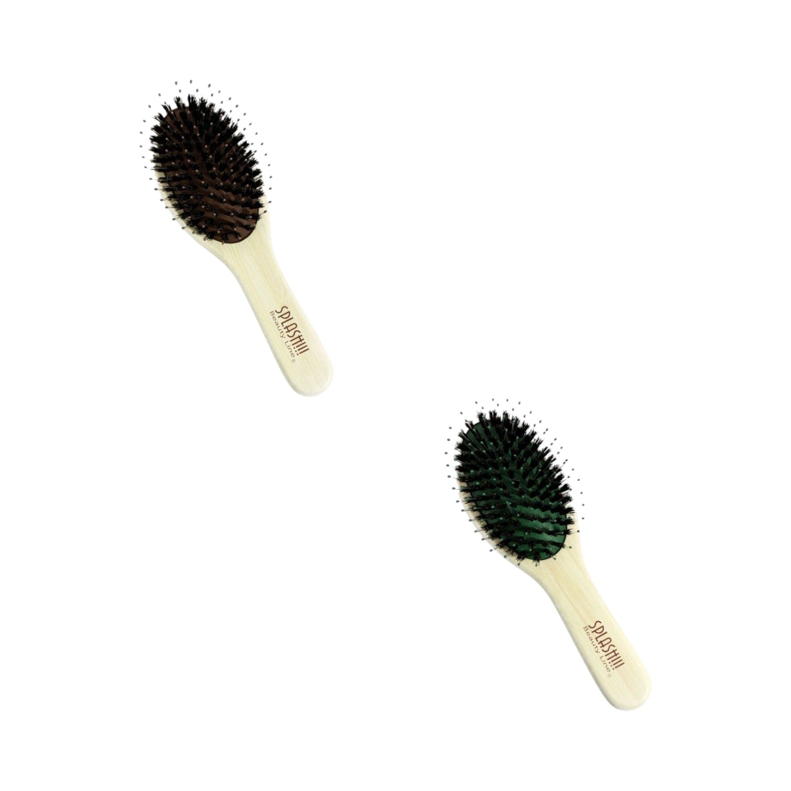 Lobo Cepillo para Cabello Ovalado con Mango,Neumatico Desenredo y Estilizado Profesional Presentación Única