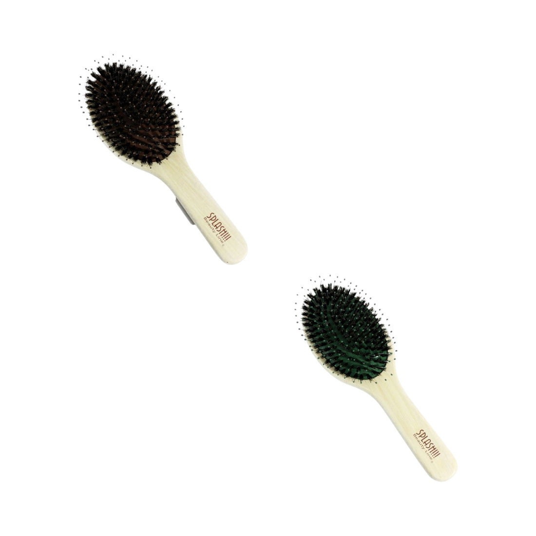 Lobo Cepillo para Cabello Ovalado,Neumatico Desenredo y Estilizado Profesional Presentación Única
