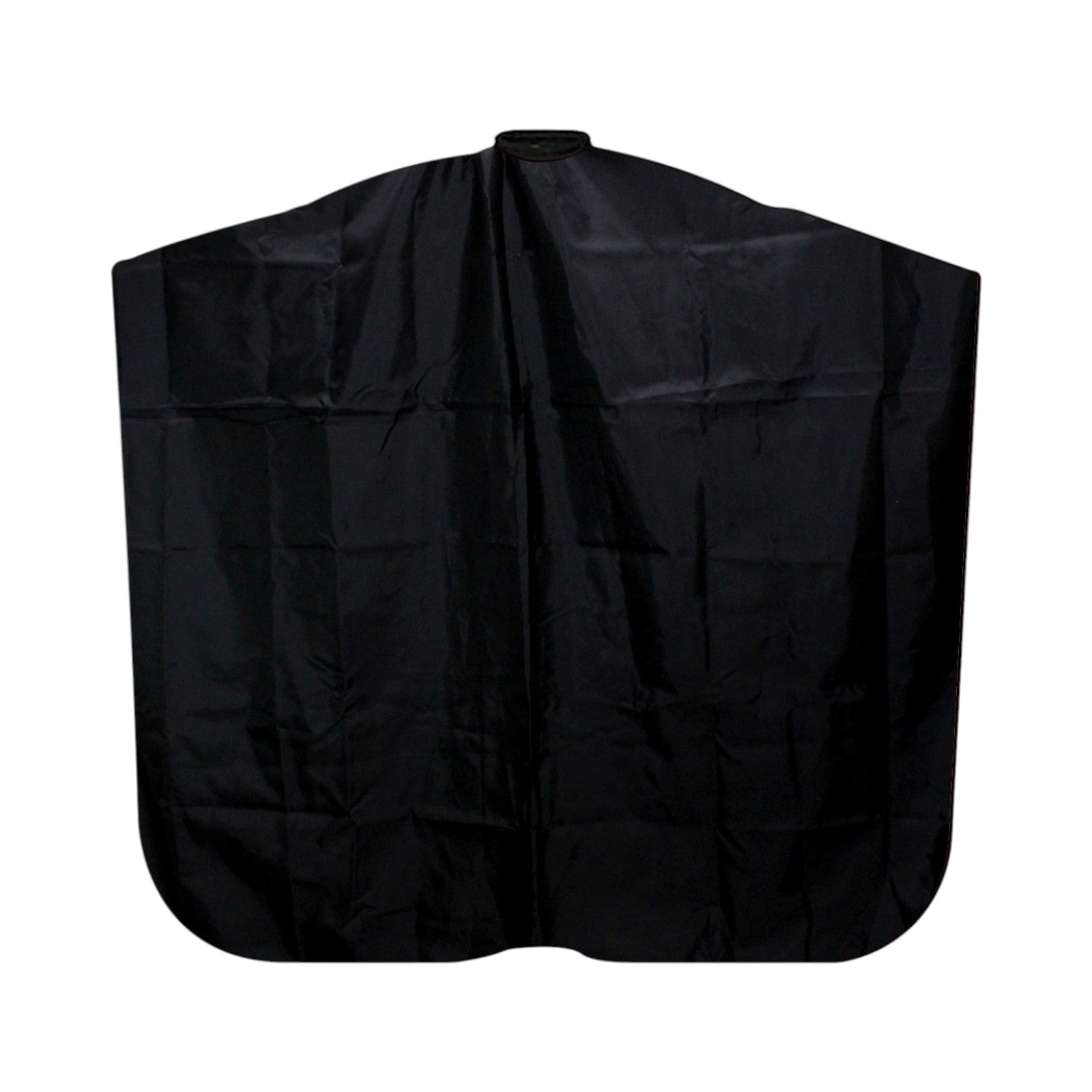 Lobo Capa para Corte de Cabello Cuello Ajustable Rasurado Profesional de Precisión Negro Brillante