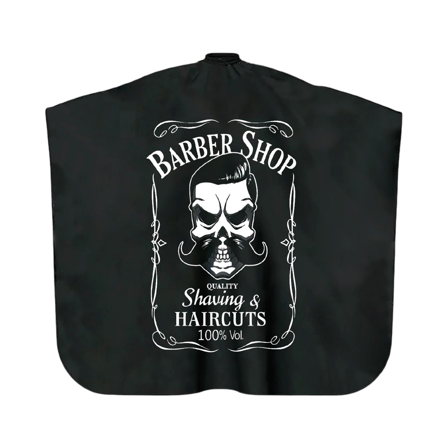 Lobo Capa para Corte de Cabello Cuello Ajustable Rasurado Profesional de Precisión Diseño 100% Rudo