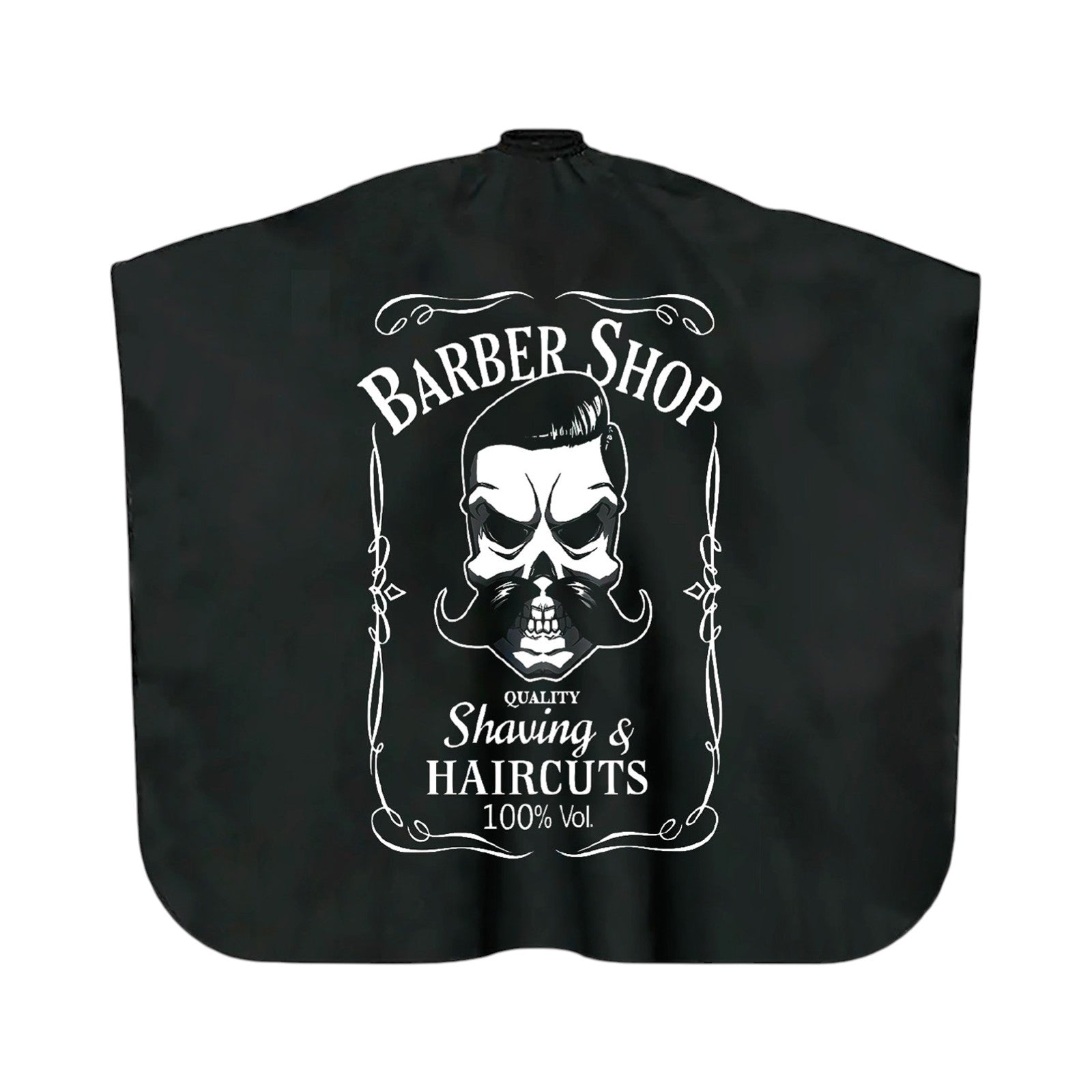 Lobo Capa para Corte de Cabello Cuello Ajustable Rasurado Profesional de Precisión Diseño 100% Rudo