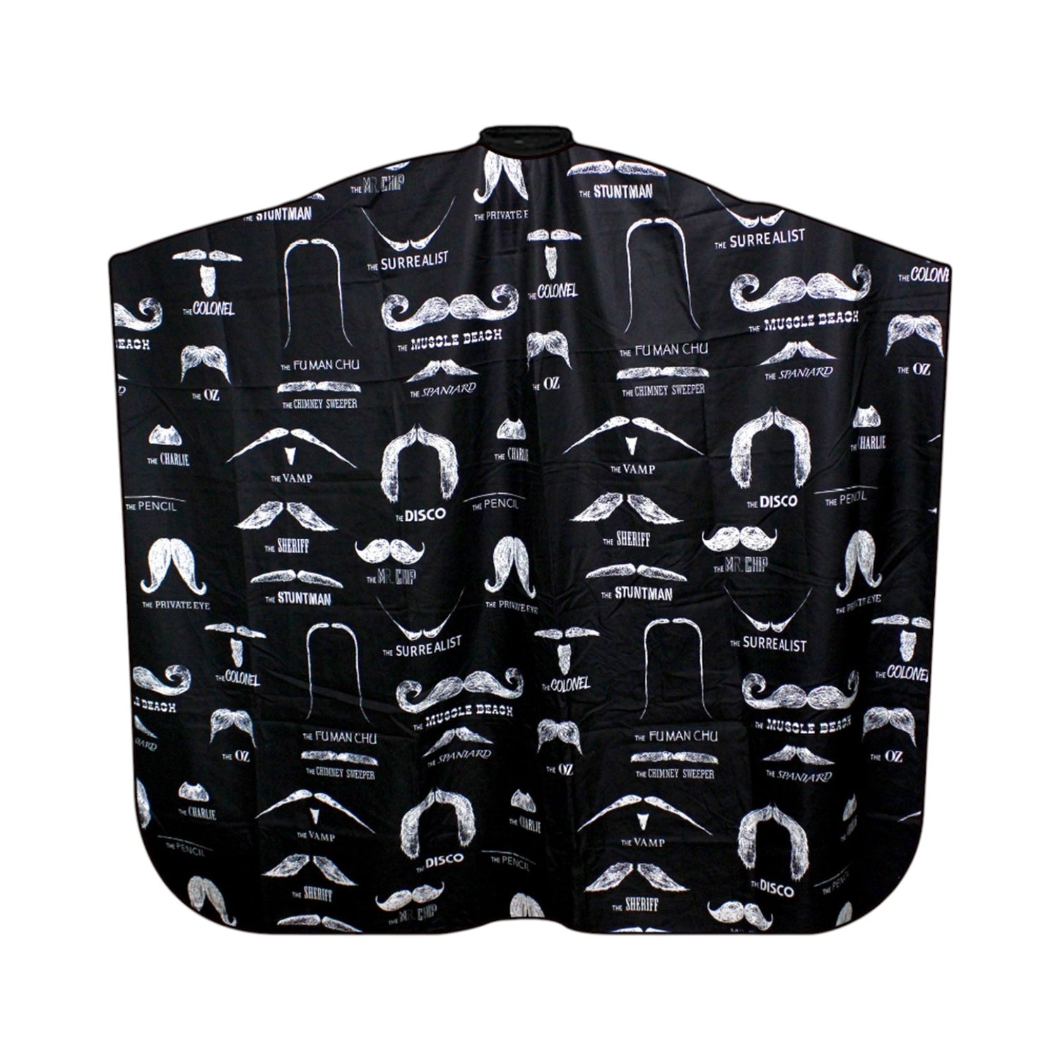 Lobo Capa para Corte de Cabello Cuello Ajustable Rasurado Profesional de Precisión Diseño Bigotes