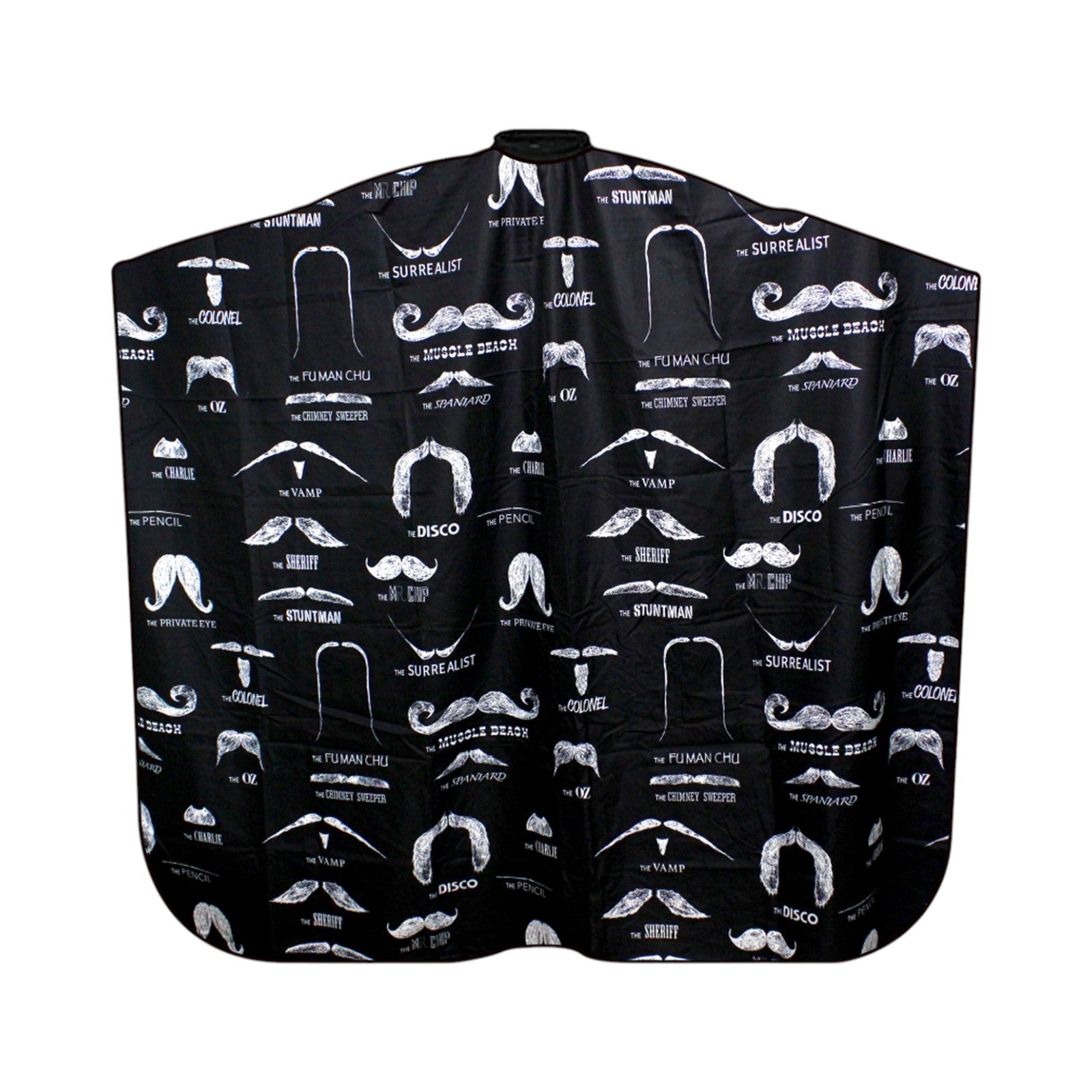 Lobo Capa para Corte de Cabello Cuello Ajustable Rasurado Profesional de Precisión Diseño Bigotes