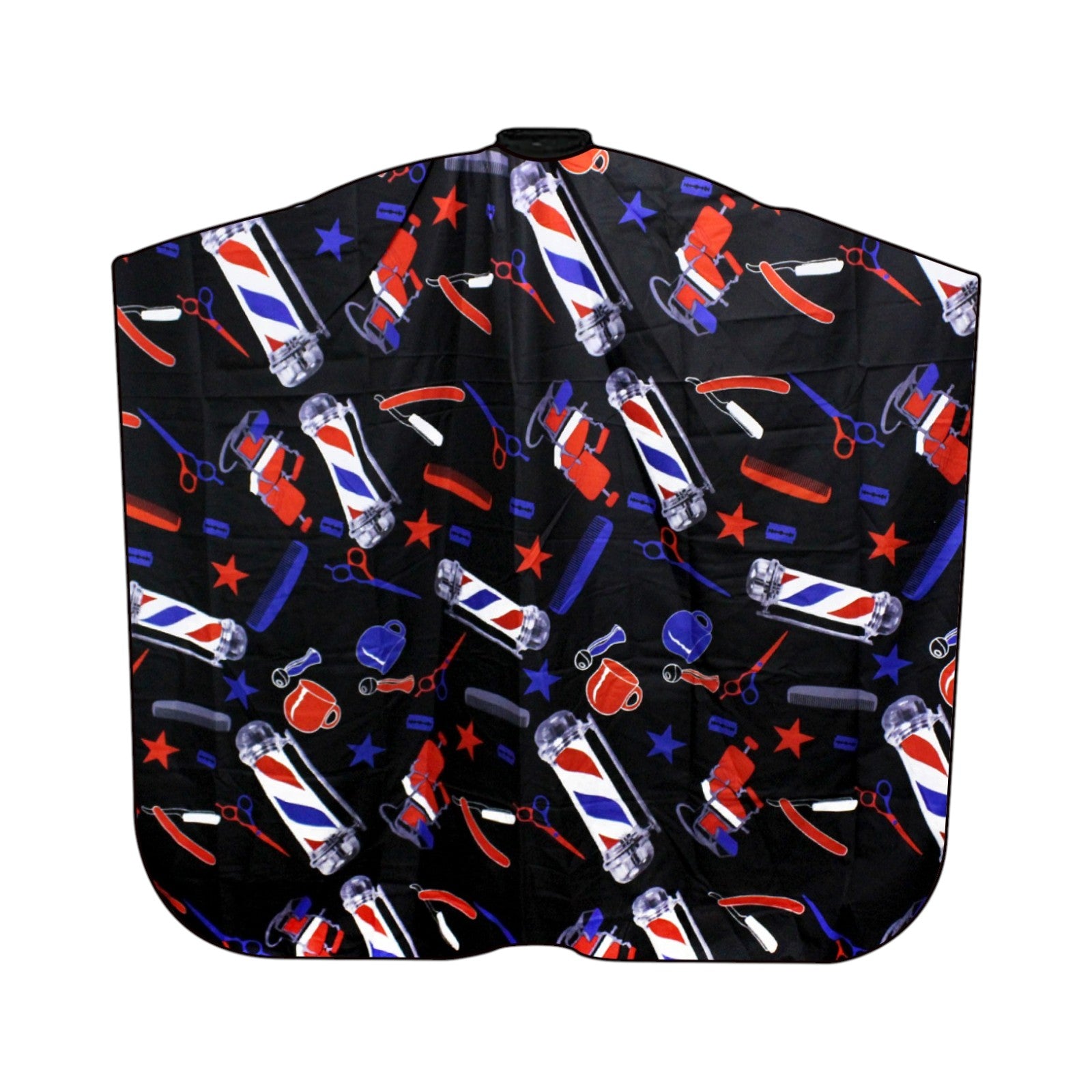 Lobo Capa para Corte de Cabello Cuello Ajustable Rasurado Profesional de Precisión Diseño Caramelos