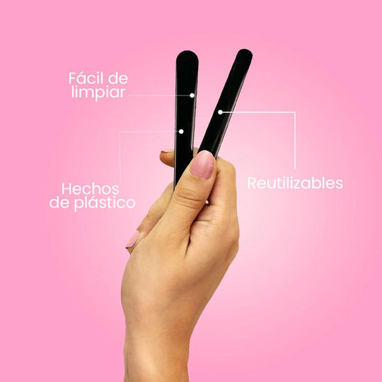 Passini Aplicadores Plásticos Faciales y Corporales 10 pzs
