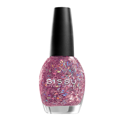 Esmalte con Glitter para uñas