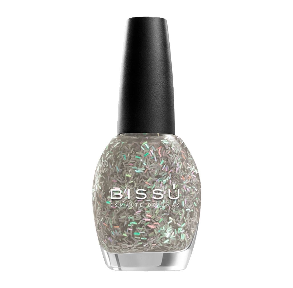 Esmalte con Glitter para uñas