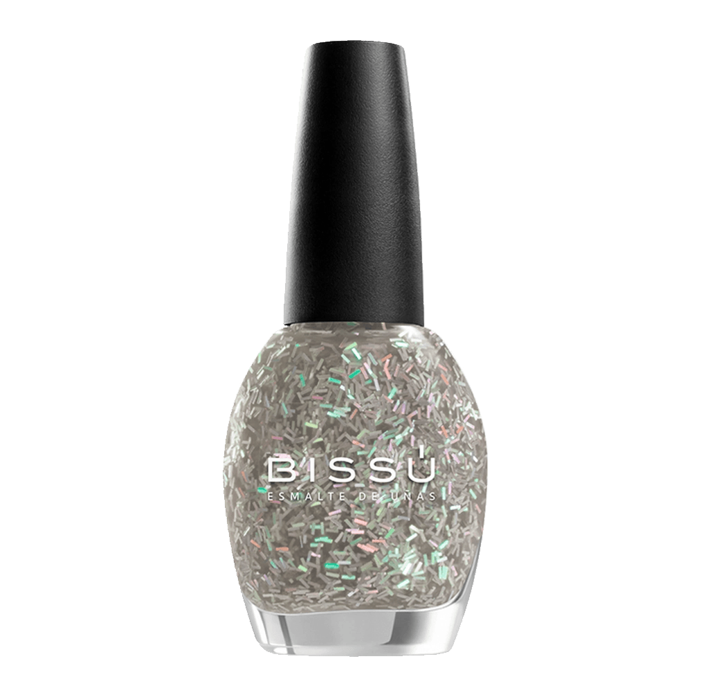 Esmalte con Glitter para uñas