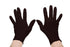 Splash Guantes de Vinilo Negro Desechables (1 Par)
