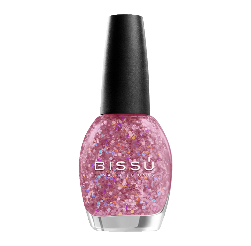 Esmalte con Glitter para uñas