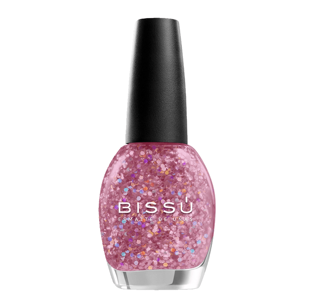 Esmalte con Glitter para uñas