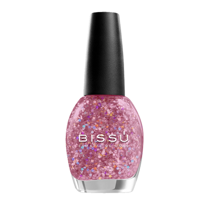 Esmalte con Glitter para uñas