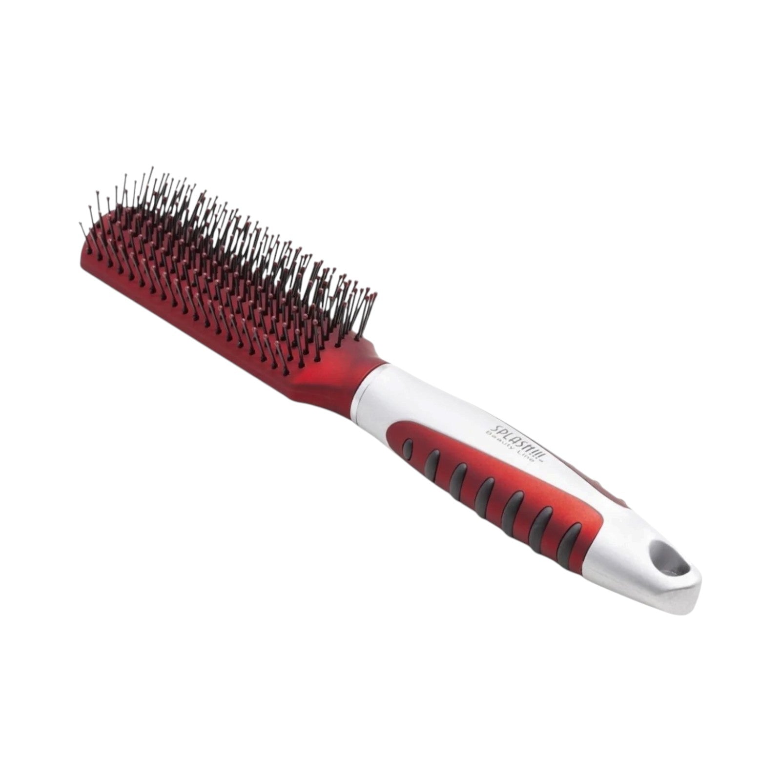 Lobo Cepillo Arana Mini Desenredo y Estilizado Profesional Vino/Plata