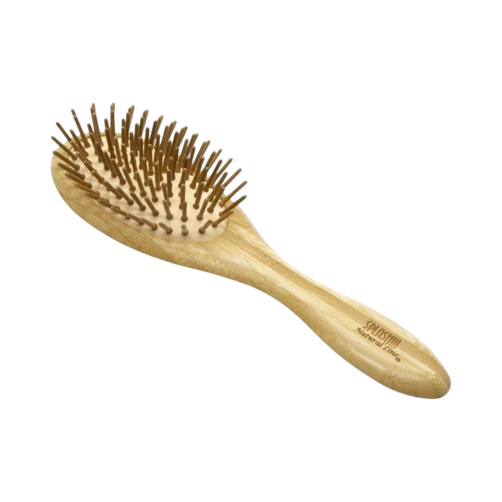 Lobo Cepillo Ovalado Neumatico para Cabello Desenredo y Estilizado Profesional Natural