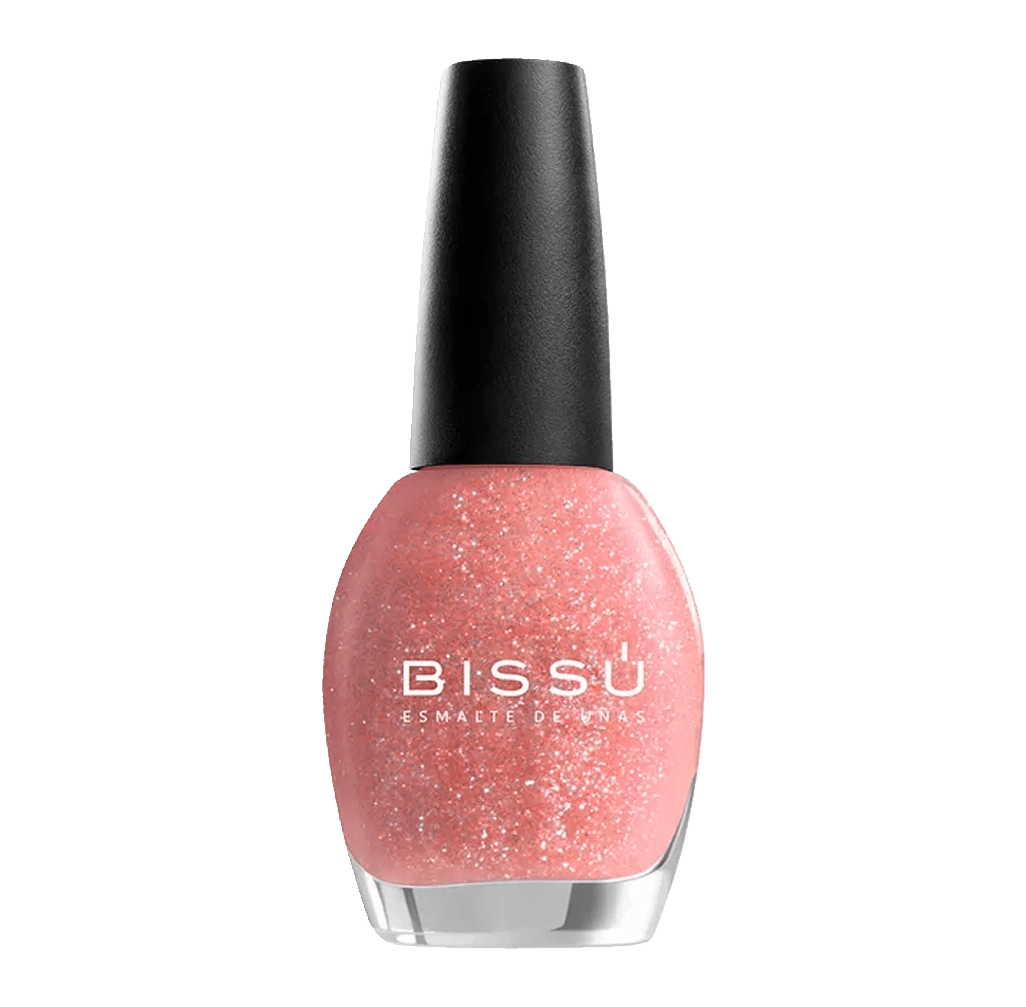 Esmalte con Glitter para uñas