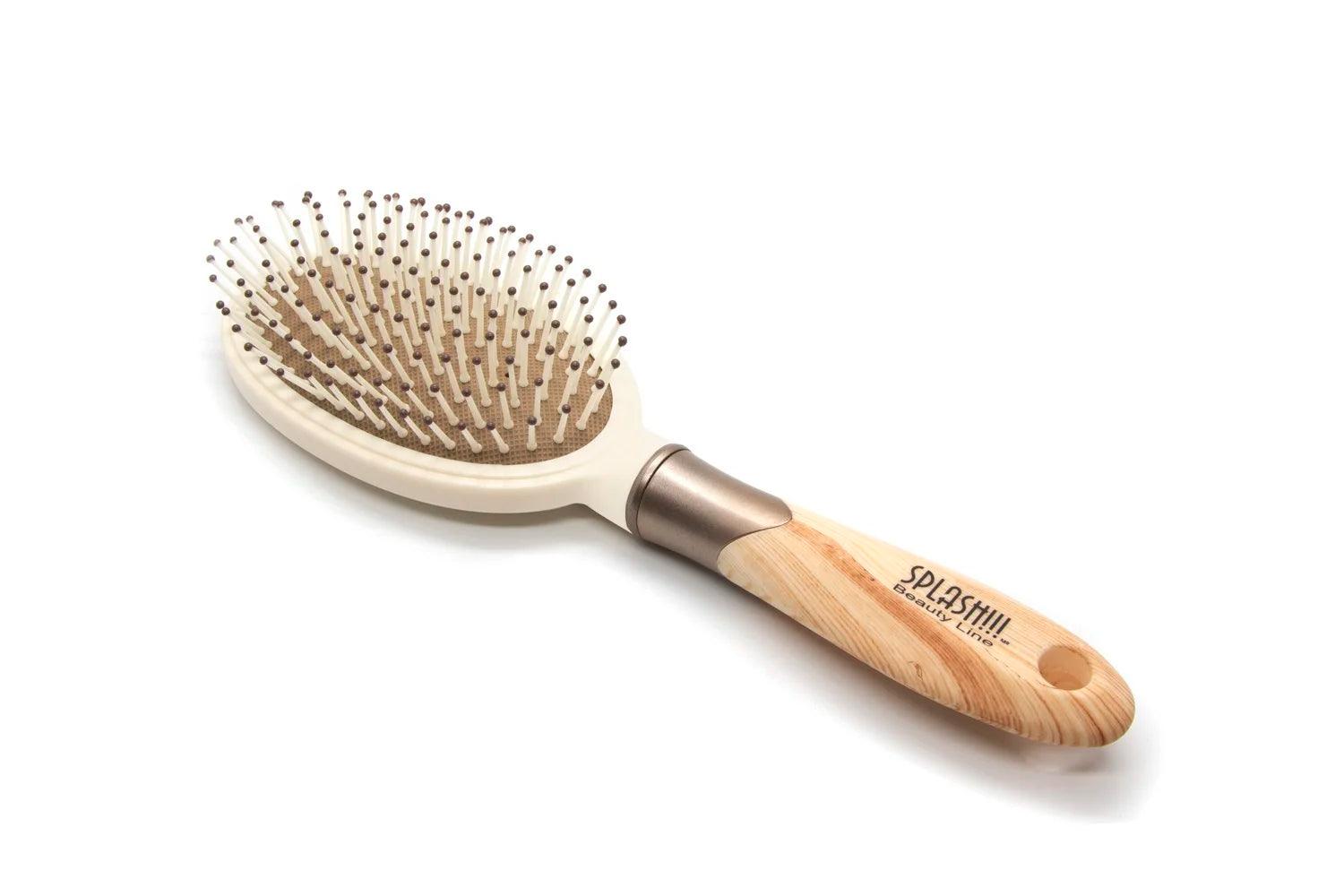Cep.Cabello,T/Oval,Neumatic,Bambu,8.5&quot;Splash