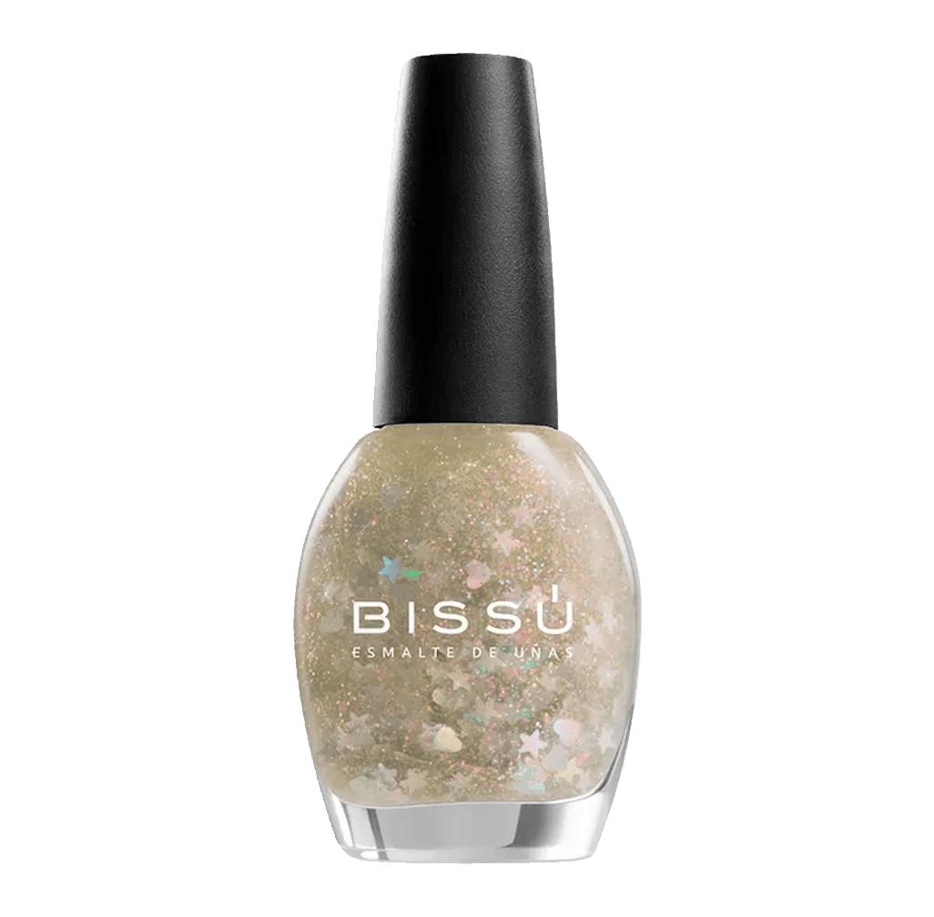 Esmalte con Glitter para uñas