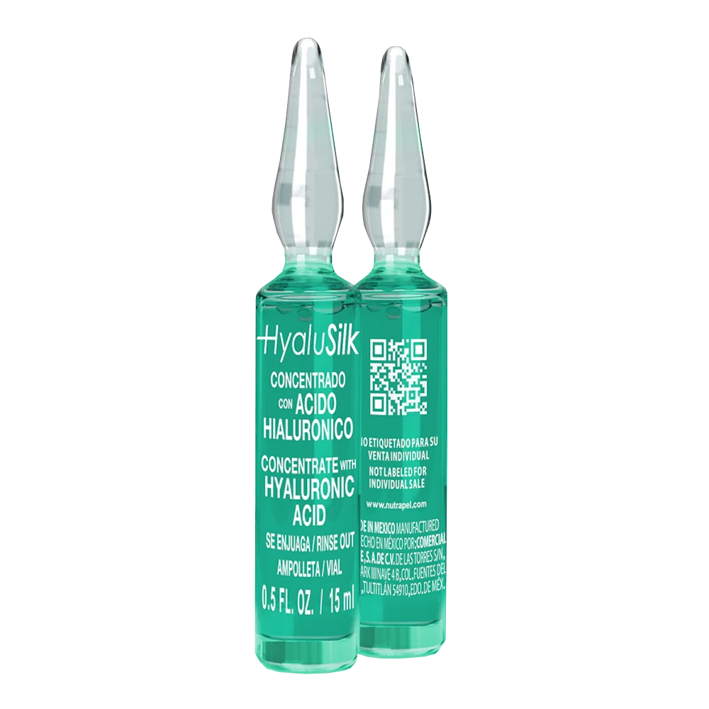 Ampolleta con Concentrado de ácido Hialurónico Hyalusilk 15ml