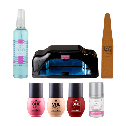 Kit para Uñas Gel Semipermanente Start In One Shot
