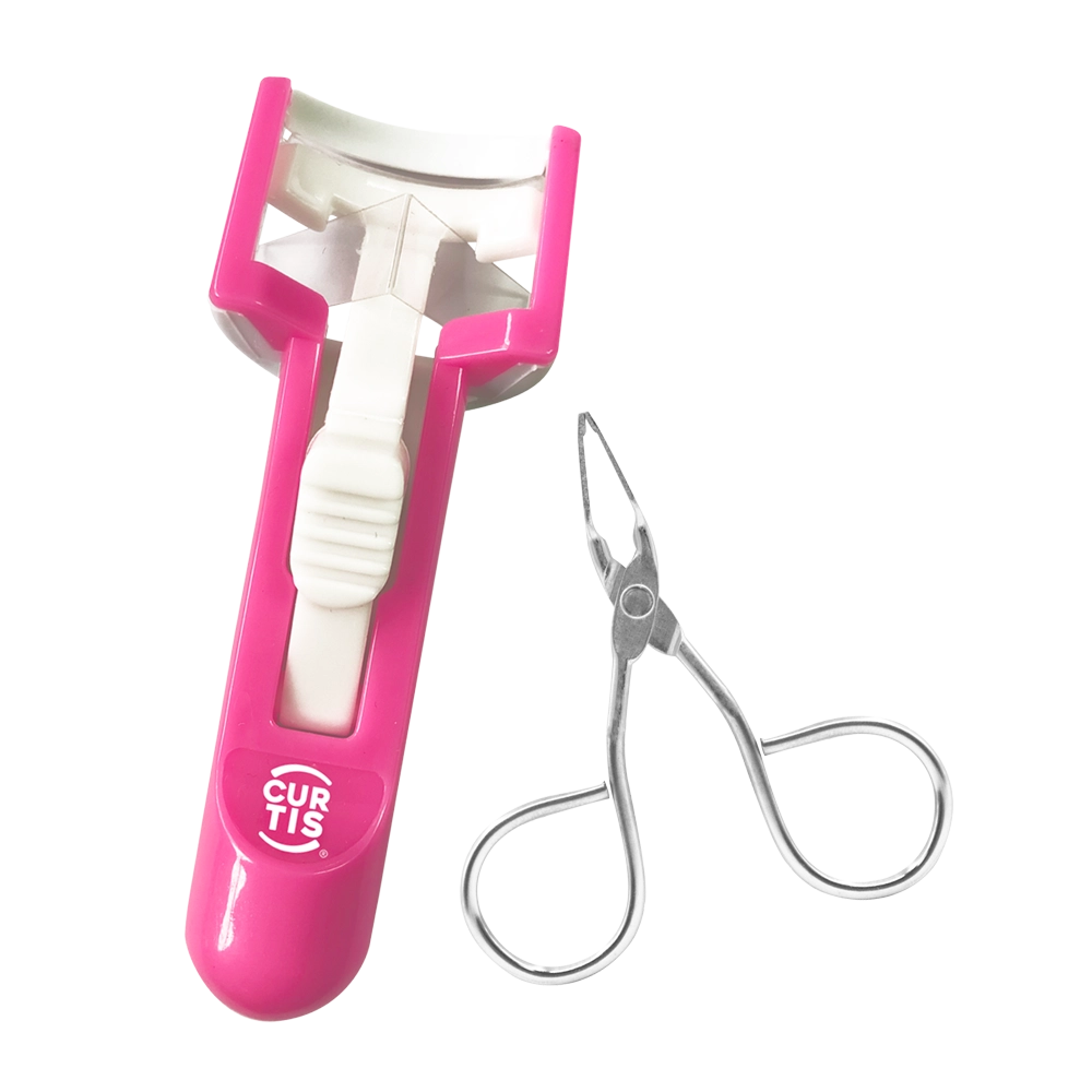 Kit de Belleza Rizador Plastico Mini Pinza