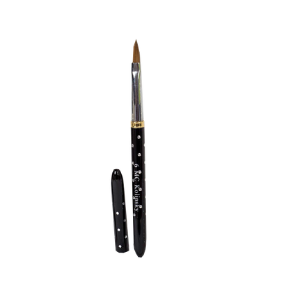 Pincel Kolinsky para Uñas Acrílicas Black Rock