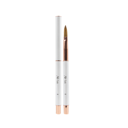 Pincel Kolinsky WHITE PRO para acrílico