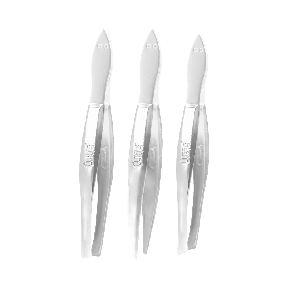 Set Pinza Tenaza Punta Sesgada, Ancha y Fina 12 piezas