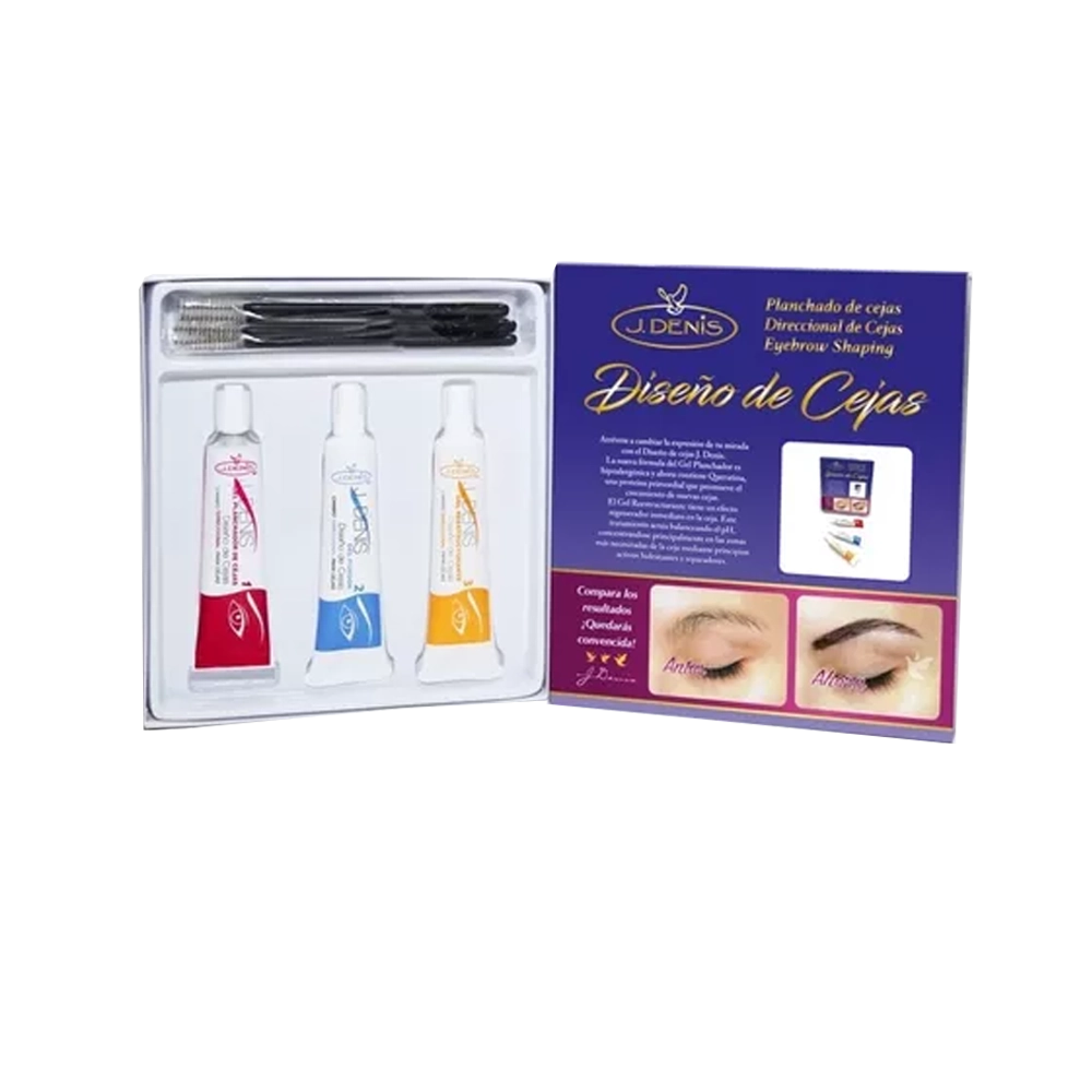 J. Denis Kit de Diseño y Planchado de Cejas – vista 2