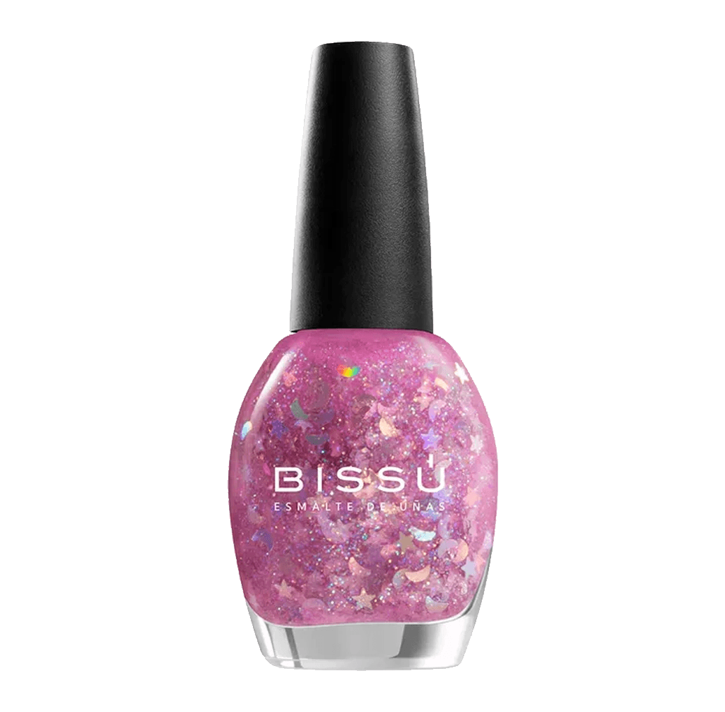 Esmalte con Glitter para uñas