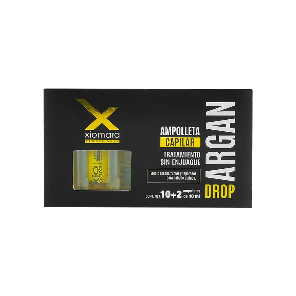Ampolleta Argan 10 ml Xiomara