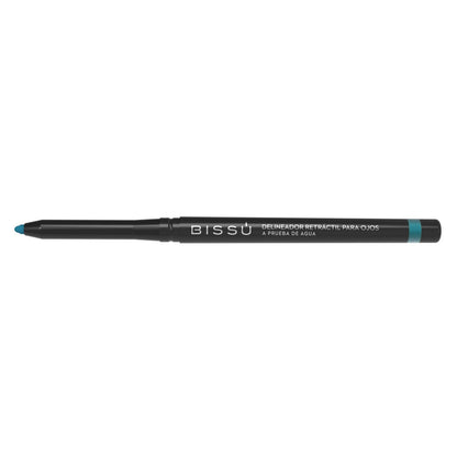 Bissu Delineador Retráctil para Ojos Metálico – 08 Esmeralda