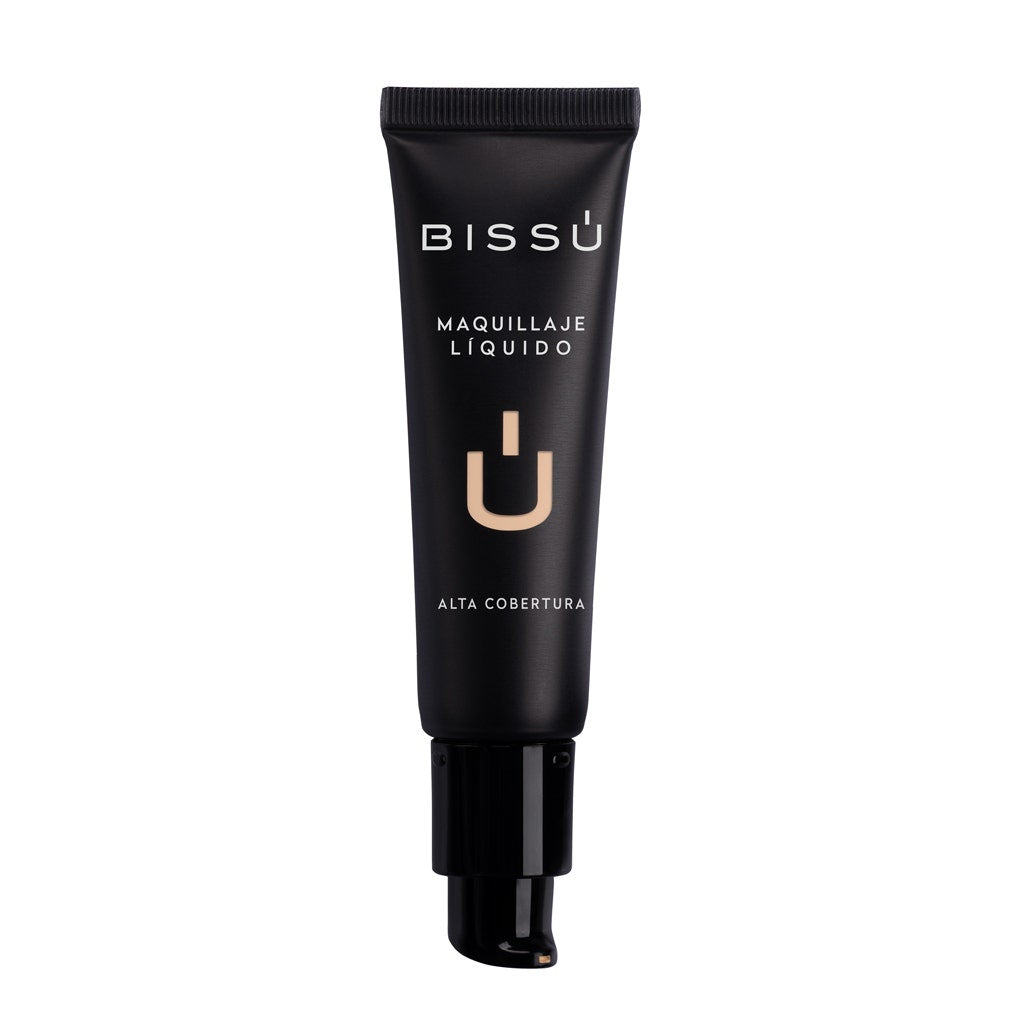 Bissu Maquillaje Líquido Alta Cobertura – 01 Avainillado