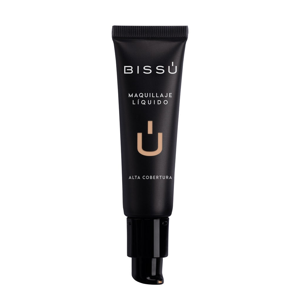 Bissu Maquillaje Líquido Alta Cobertura – 09 Amarettísimo