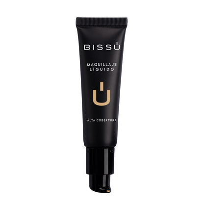 Bissu Maquillaje Líquido Alta Cobertura – 10 Crema de Rompope